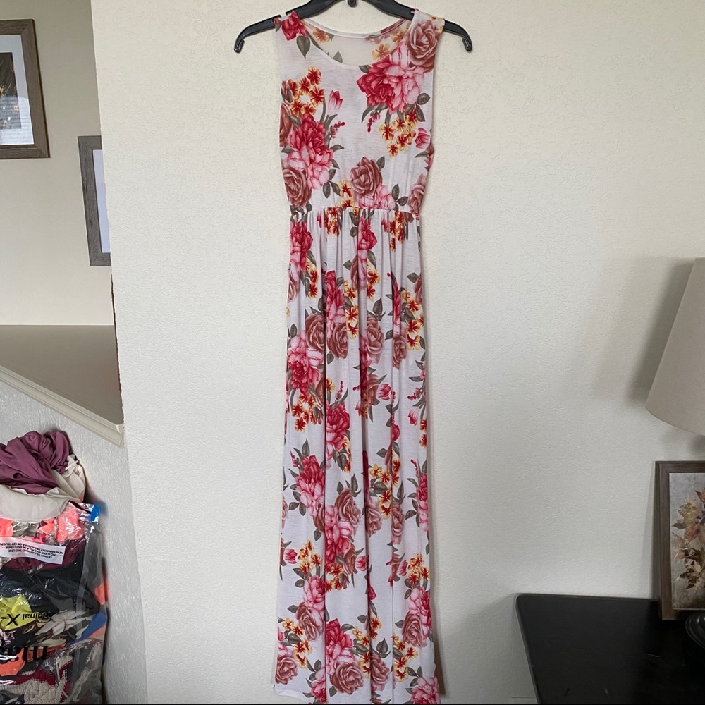 Floral maxi dress